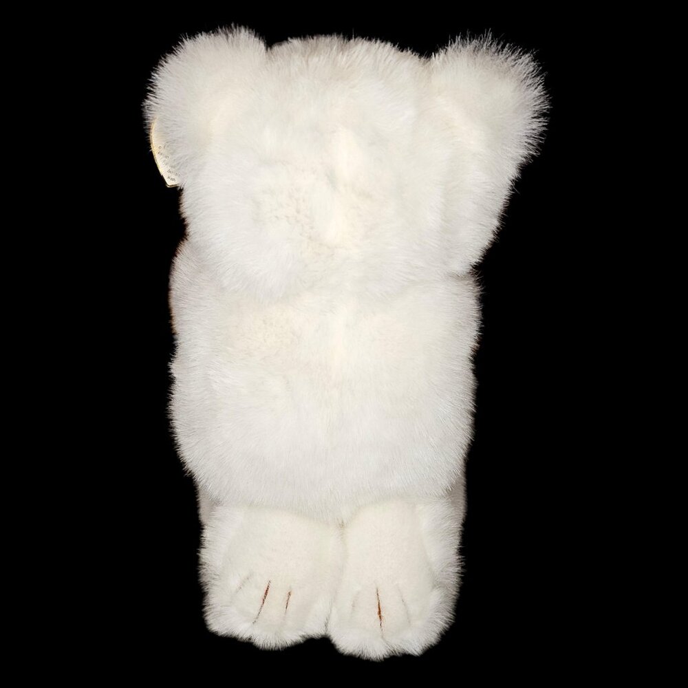 TY Beanie Baby Praying Bear Faith 1995 White Praying Plush Stuffed Animal 10" - Picture 5 of 11